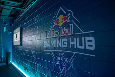 Red Bull Gaming Hub Wall