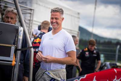 Ralf Schumacher beim F1 Grand Prix von Österreich, 2022, am Red Bull Ring. 