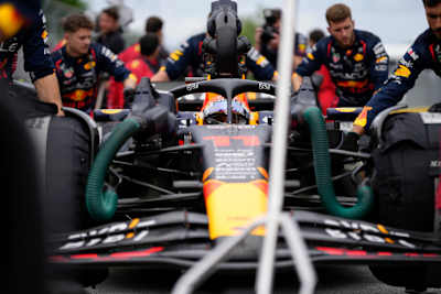 Team Getting The RB19 Ready