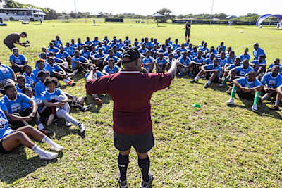 Siya Kolisi | Red Bull Roots Rugby Clinic - Gqeberha