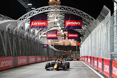 Singapore is het enige circuit op de kalender waar Verstappen nog niet won