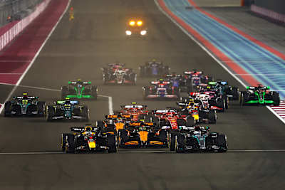 Charging field F1 Qatar