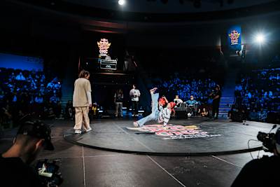 B-Girl Sayora встретилась с B-Girl Rubina 