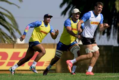 The Stormers in training