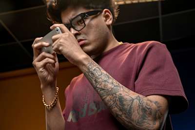 Tattoo's on Jonathan's left arm