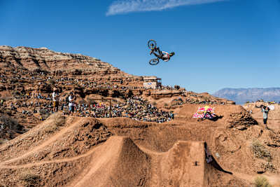 Tom Van Steenbergen places in third place at Red Bull Rampage