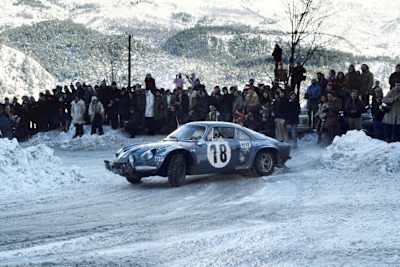 Jean Claude Andruet, Alpine A110, 1973