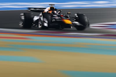 Max Verstappen w akcji w GP Kataru