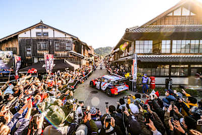 WRC Japan 2024 Hyundai Neuville