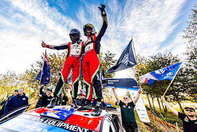 Hayden Paddon won the 2023 and 2024 ERC championships