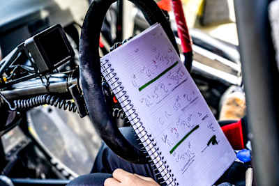 WRC pacenotes