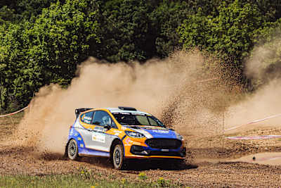 A home ERC3 podium is in store for newcomer Bertalan