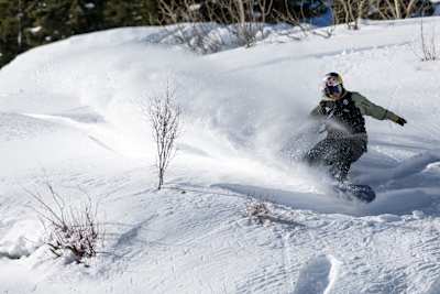 Ben Ferguson rides his line at day one qualifiers at Natural Selection Tour