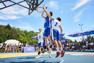 Національний фінал Red Bull Half Court 2024 у Києві, Україна. 