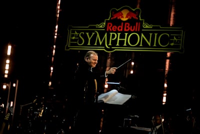 Adam Howard leads a powerful orchestral performance at Red Bull Symphonic in Johannesburg, South Africa on June 6, 2025, uniting classical mastery with iconic Red Bull energy