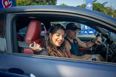 Sharkshe with drift athlete Abdo Feghali