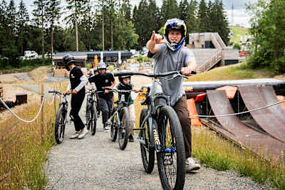 Erik Fedko heeft het naar zijn zin in Winterberg
