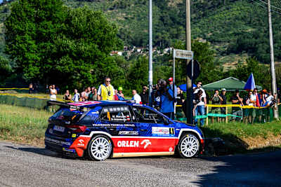 ERC points leader Marczyk was second fastest