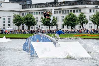 Action fra Red Bull Wake the City i Norge