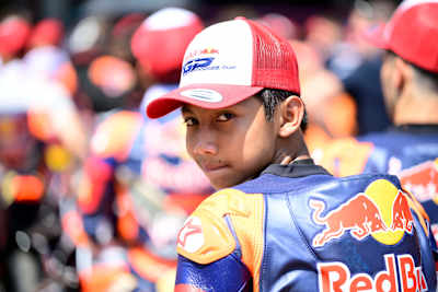Kiandra Ramadhipa, rider asal Indonesia di Red Bull Rookies Cup