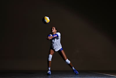 Olivia Babcock training. 