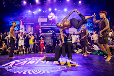 Imagem de um confronto da Final do Red Bull Rabiscada 2025