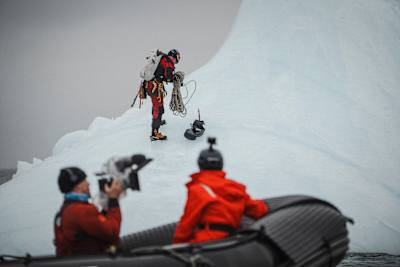 Will stepping on the iceberg for the first time