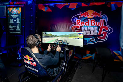 RED BULL GAMING GROUND erdvė GAME ON konferencijoje