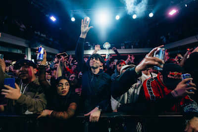 Publico manos arriba Final Red Bull Batalla 2026