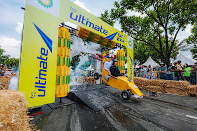 The Gru Crew perform during Red Bull Box Cart Race in Johannesburg, South Africa on October 4, 2026