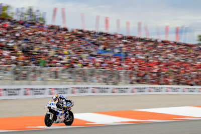 Alex Marquez podczas finału sezonu 2025 w Walencji