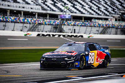 Connor Zilisch behind the wheel of the No. 88 