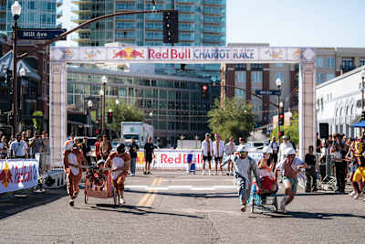 Red Bull Chariot Race in Tempe, Arizona 