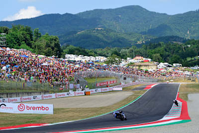 Alex Marquez w akcji na torze Mugello