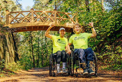 Wings For Life World Run ambassadører Elliot og Lars Ivar klare 10.mai