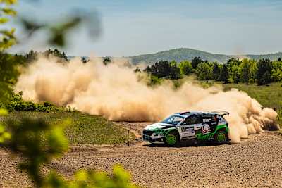 First ERC stage win and podium came in Hungary