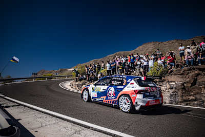 French flier battled hard for the Canarias win