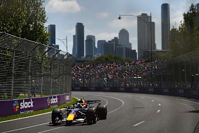 Albert Park heeft veel rechte stukken voor een stratencircuit