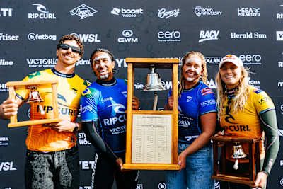 Bells Beach 2026: Os finalistas da primeira etapa do WSL tour