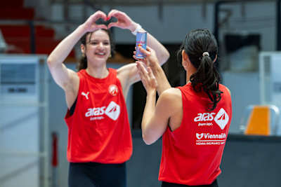 Aras Kargo Spor Kulübü antrenmanlarda