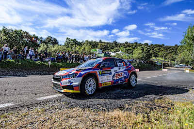 Teemu Suninen is firmly in the ERC podium fight