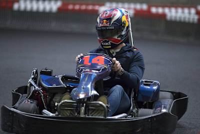 Max Verstappen karting in 2016