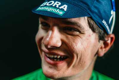 Giulio Pellizzari bei der Tour of the Alps