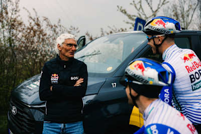 Callum Thornley and the Red Bull – BORA – hansgrohe team gear up for the 110th Ronde van Vlaanderen with a dynamic training ride in Flanders, Belgium, April 2026