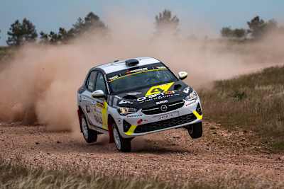 Opel Corsa Rally4 was used by the last two Junior ERC champions