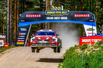 Frank Tore Larsen is an ERC Royal Rally regular