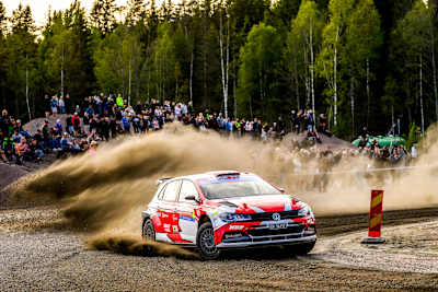 Larsen finished fifth on the gravel fixture last season