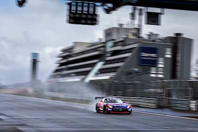 Op de Nürburgring verandert het weer heel de tijd.