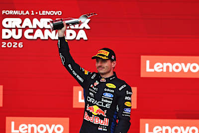 Max Verstappen na podijumu u Kanadi