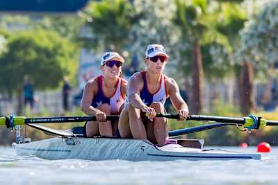 Anto y Melita Abraham World Rowing Cup Sevilla